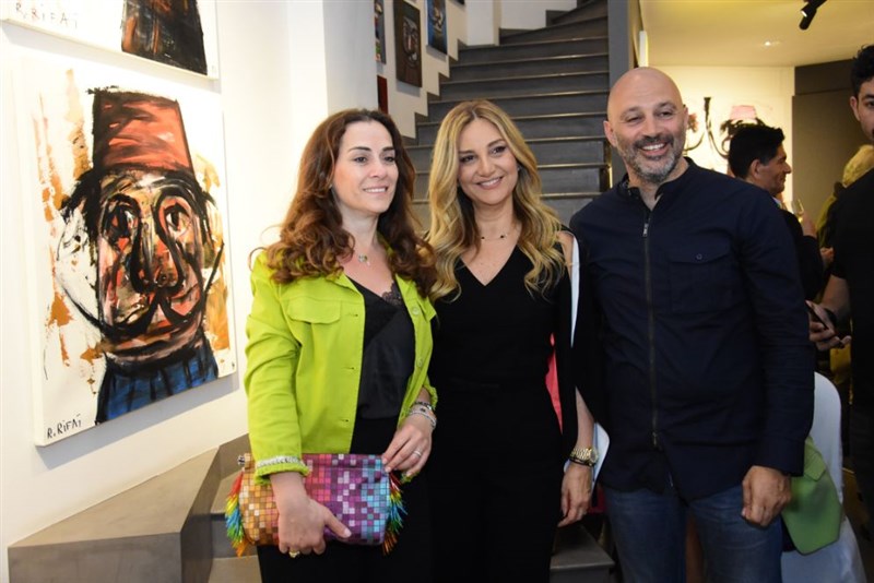 Raouf Rifai harmonizing colors exhibition
