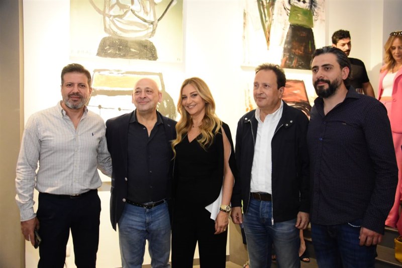 Raouf Rifai harmonizing colors exhibition