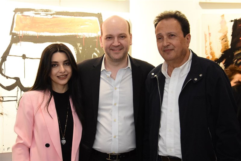Raouf Rifai harmonizing colors exhibition