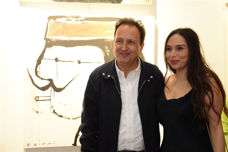 Raouf Rifai harmonizing colors exhibition