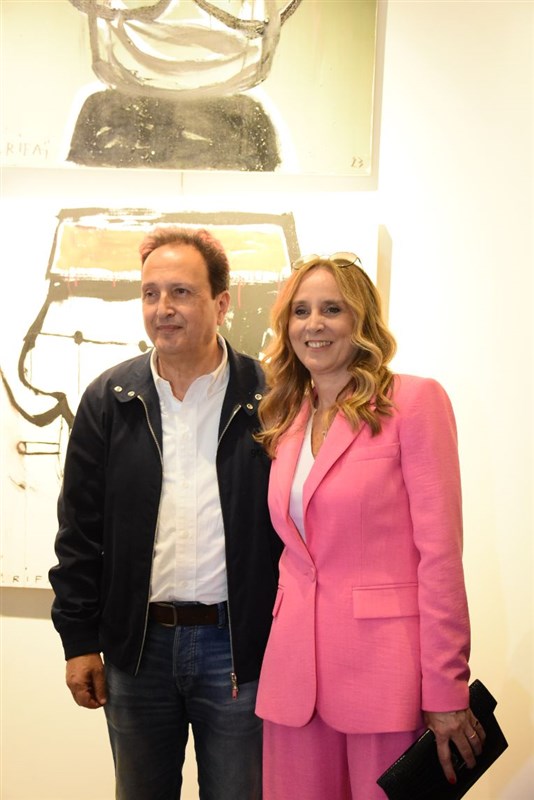 Raouf Rifai harmonizing colors exhibition