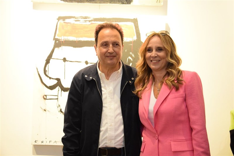 Raouf Rifai harmonizing colors exhibition