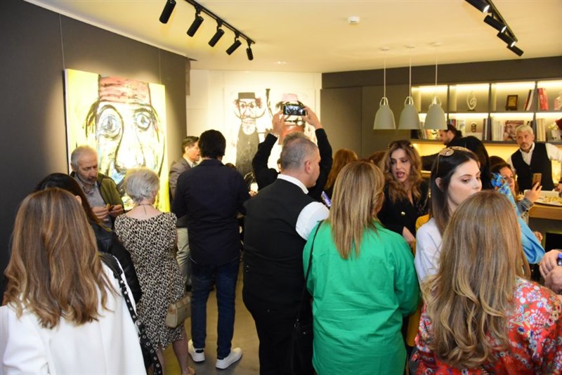 Raouf Rifai harmonizing colors exhibition