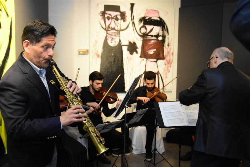Raouf Rifai harmonizing colors exhibition