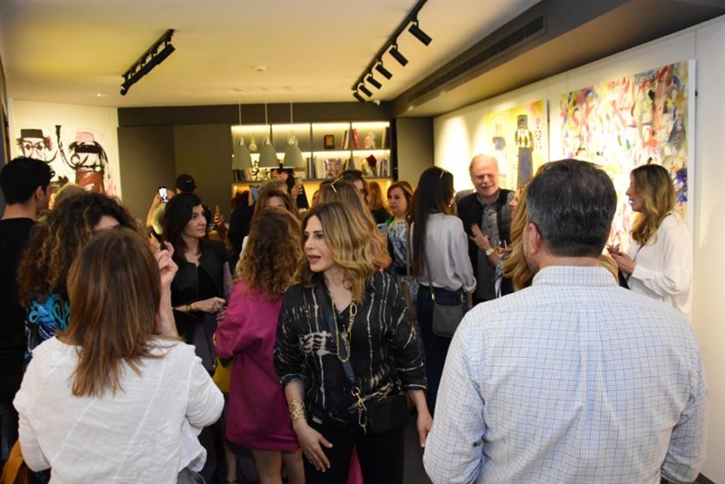 Raouf Rifai harmonizing colors exhibition