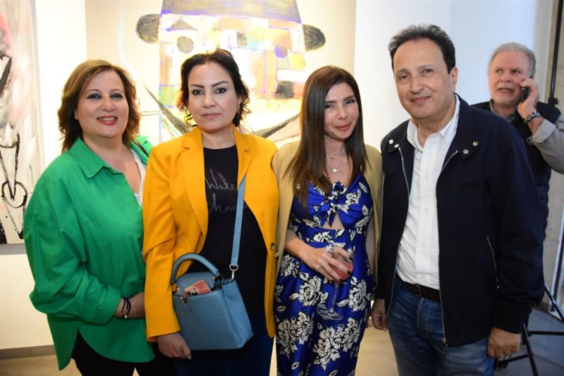 Raouf Rifai harmonizing colors exhibition