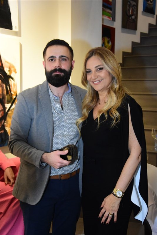 Raouf Rifai harmonizing colors exhibition