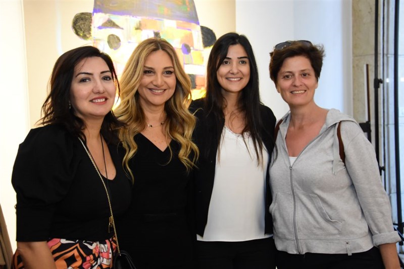 Raouf Rifai harmonizing colors exhibition