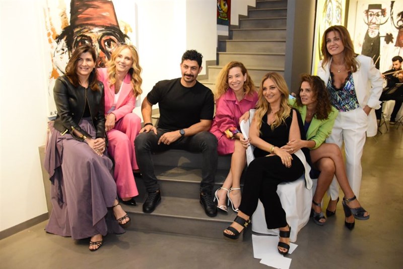 Raouf Rifai harmonizing colors exhibition