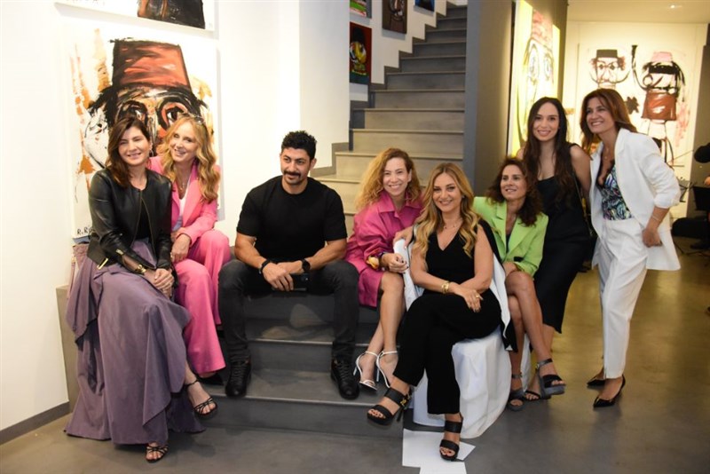 Raouf Rifai harmonizing colors exhibition