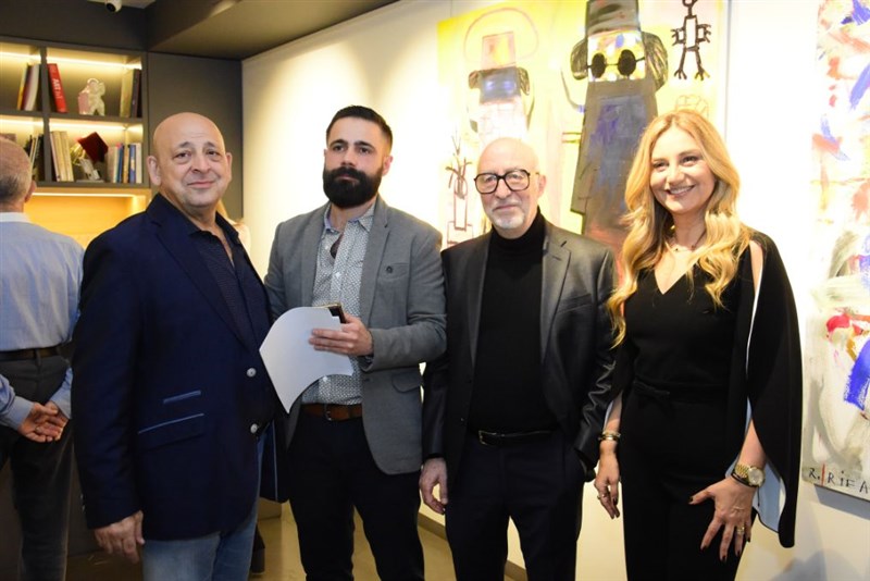 Raouf Rifai harmonizing colors exhibition