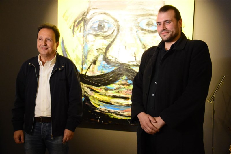 Raouf Rifai harmonizing colors exhibition