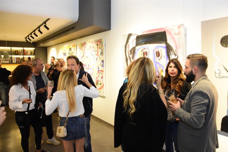 Raouf Rifai harmonizing colors exhibition