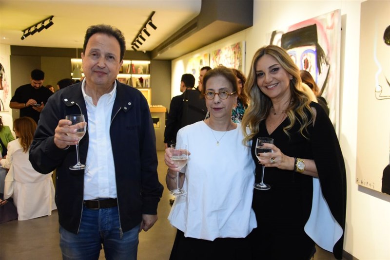 Raouf Rifai harmonizing colors exhibition