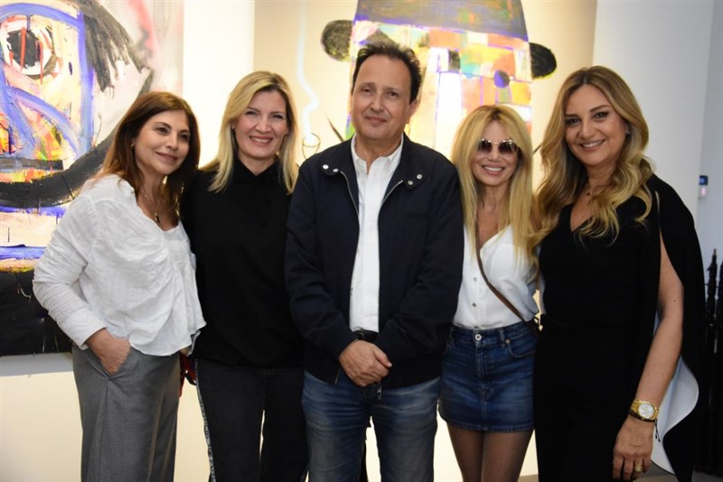 Raouf Rifai harmonizing colors exhibition