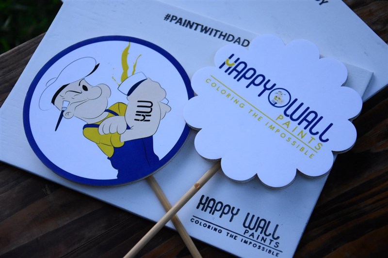 Happy Father's Day with Happy Wall Paints