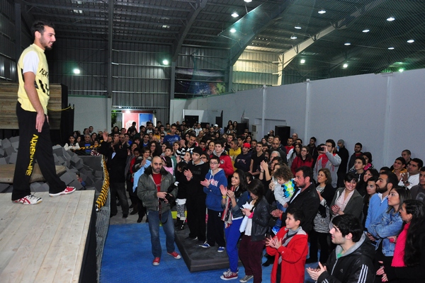 Opening of Adrenaline Free Run Academy