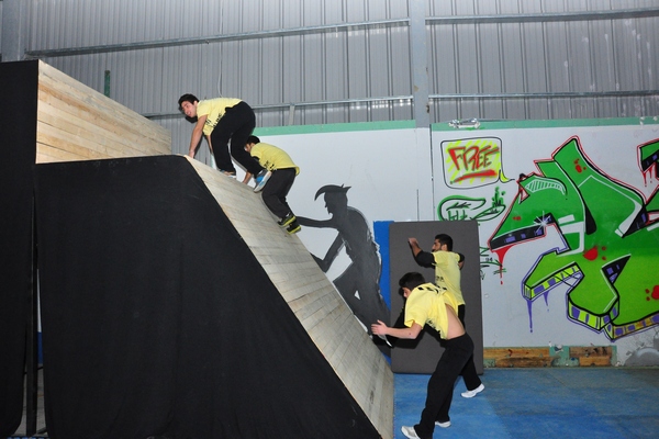Opening of Adrenaline Free Run Academy