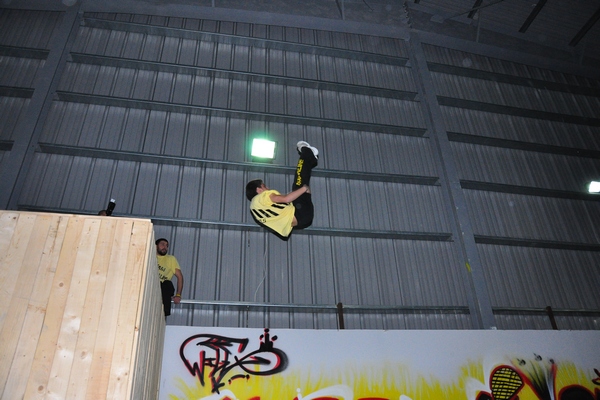 Opening of Adrenaline Free Run Academy