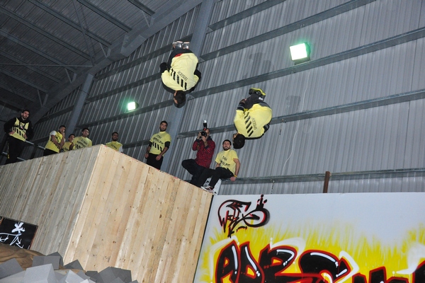 Opening of Adrenaline Free Run Academy