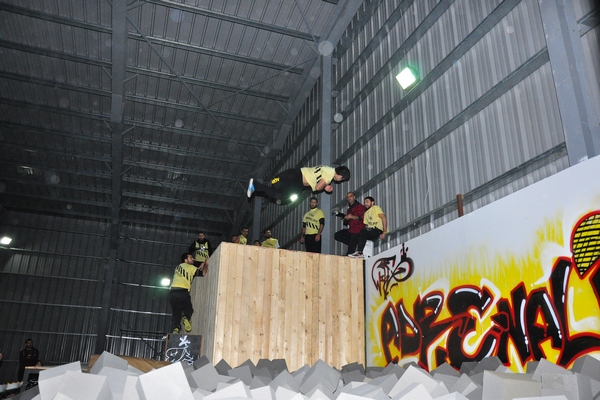 Opening of Adrenaline Free Run Academy