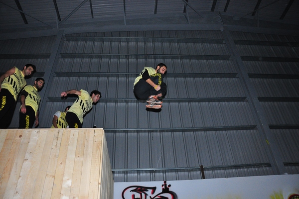 Opening of Adrenaline Free Run Academy