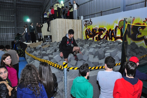 Opening of Adrenaline Free Run Academy