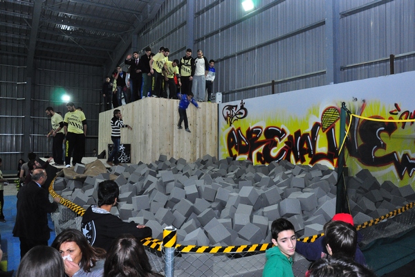 Opening of Adrenaline Free Run Academy