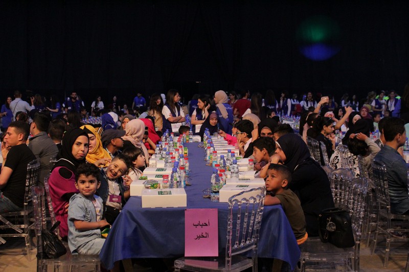 Ajialouna Iftar for 2000 orphans