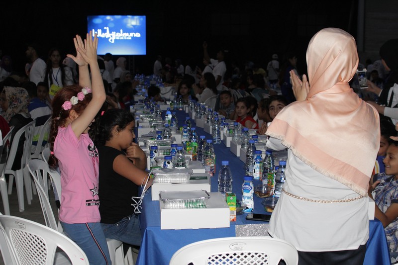 Ajialouna Iftar for 2000 orphans