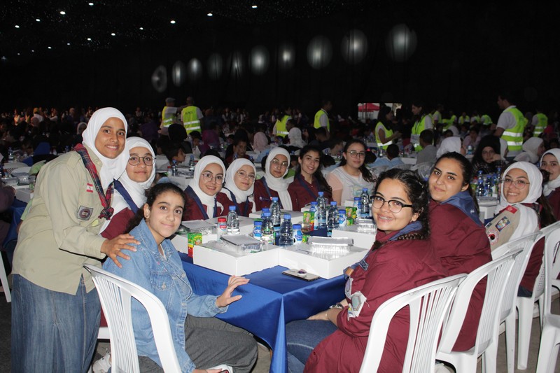 Ajialouna Iftar for 2000 orphans