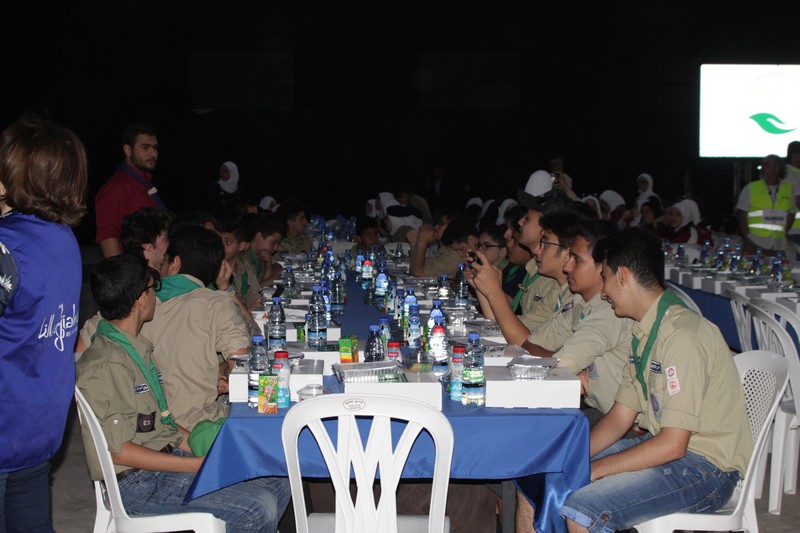 Ajialouna Iftar for 2000 orphans