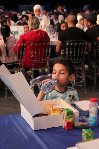 Ajialouna Iftar for 2000 orphans