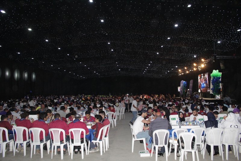 Ajialouna Iftar for 2000 orphans