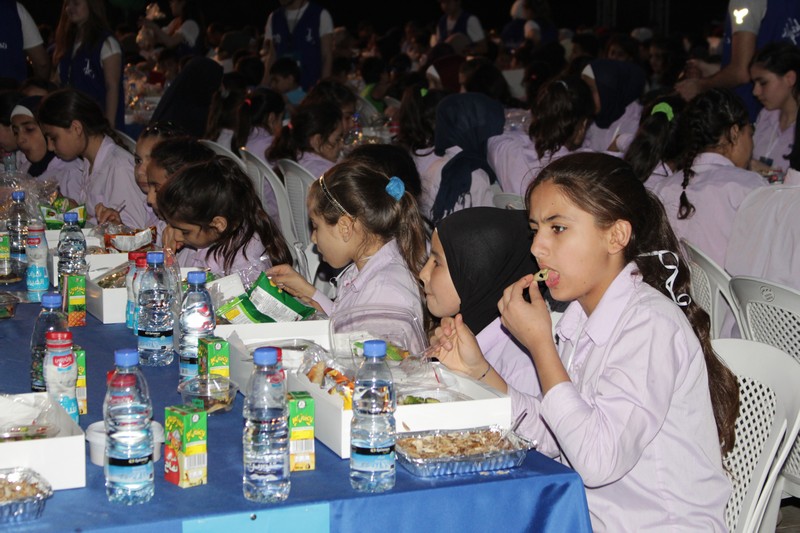 Ajialouna Iftar for 2000 orphans