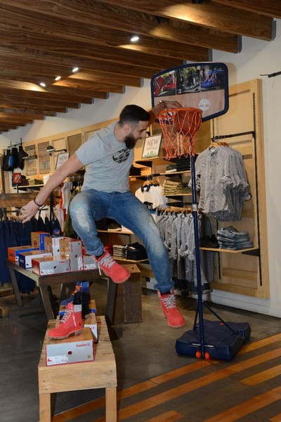 NBA x Timberland Activation