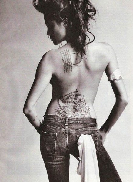 Angelina Jolies Tattoos