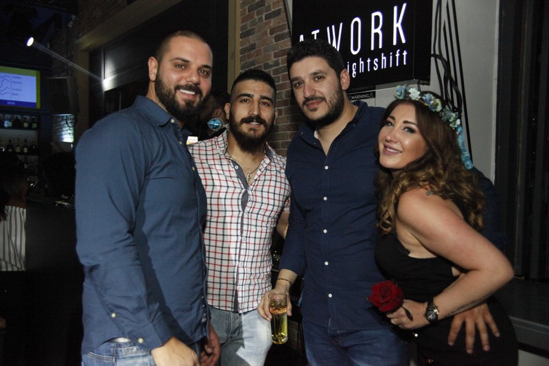 AT Work Beirut on Saturday Night