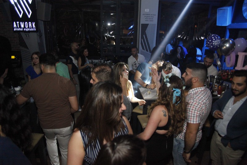 AT Work Beirut on Saturday Night