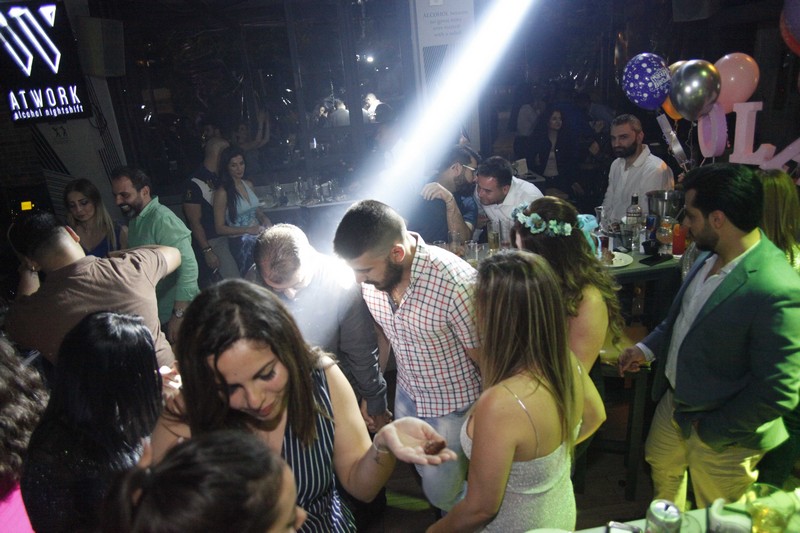 AT Work Beirut on Saturday Night
