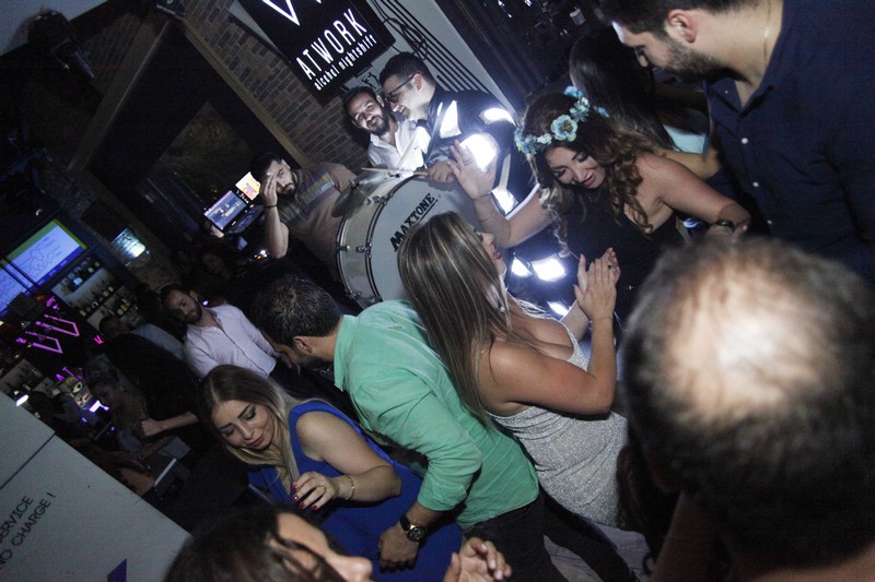 AT Work Beirut on Saturday Night