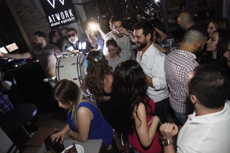 AT Work Beirut on Saturday Night