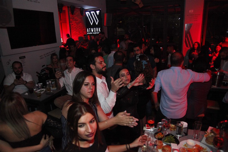 AT Work Beirut on Saturday Night