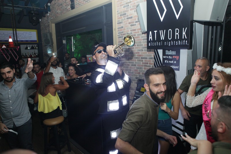 AT Work Beirut on Saturday Night