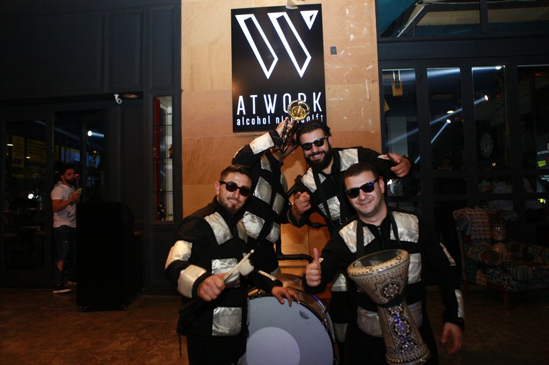 AT Work Beirut on Saturday Night