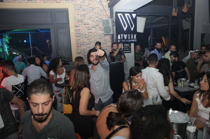 AT Work Beirut on Saturday Night