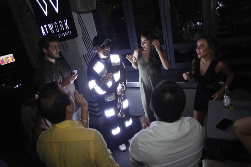 AT Work Beirut on Saturday Night