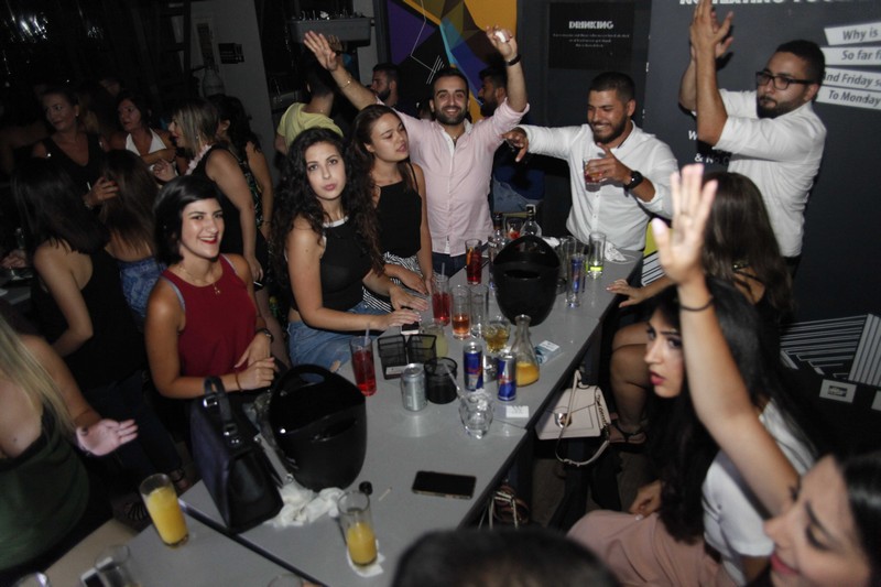 AT Work Beirut on Saturday Night