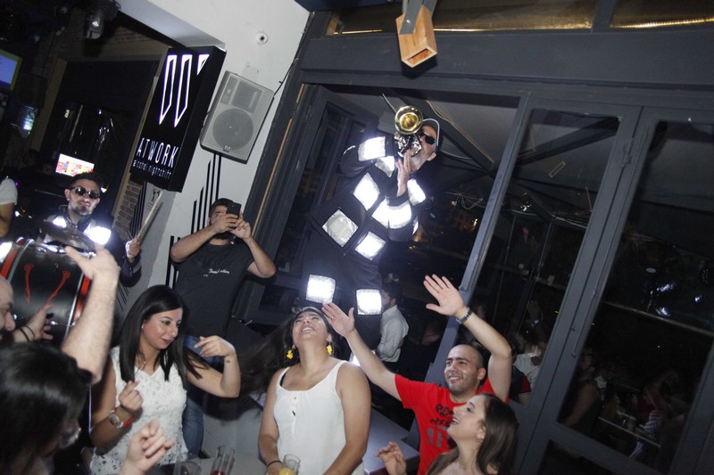 AT Work Beirut on Saturday Night