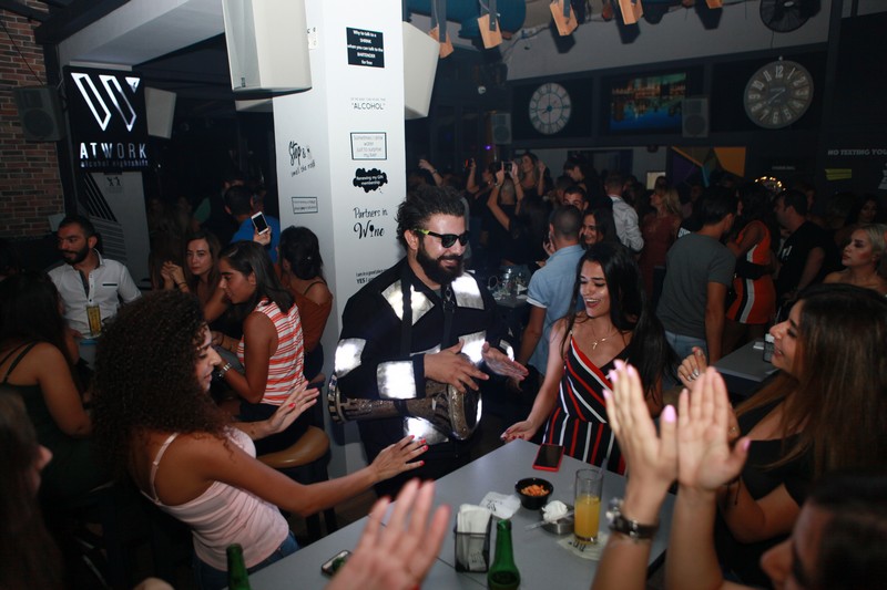 AT Work Beirut on Saturday Night